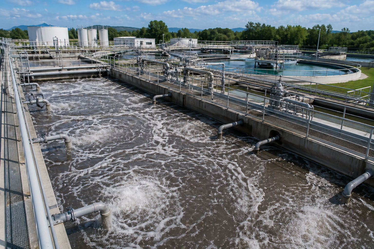 Current Wastewater Treatment Process