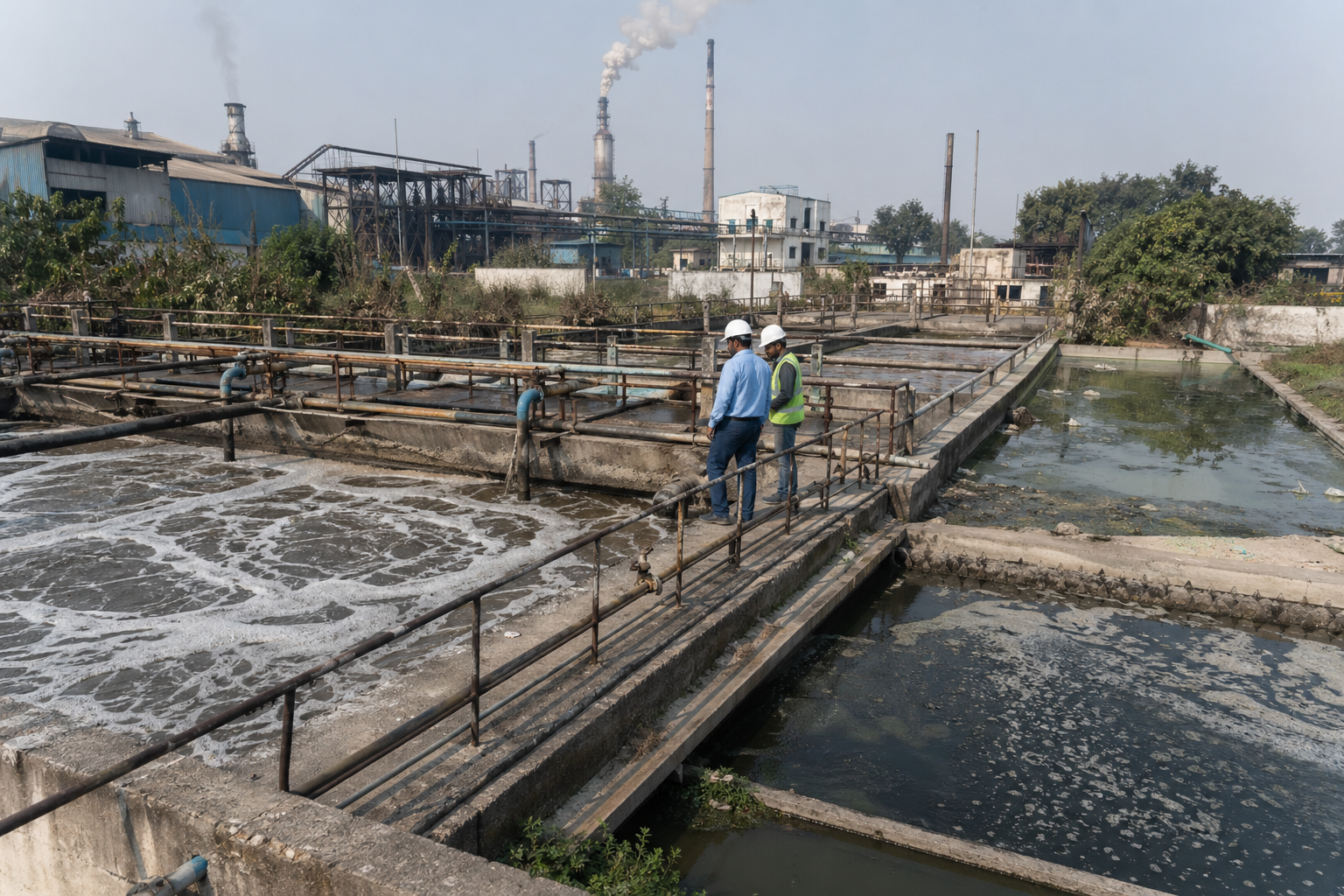 Challenges with wastewater treatment plants in India