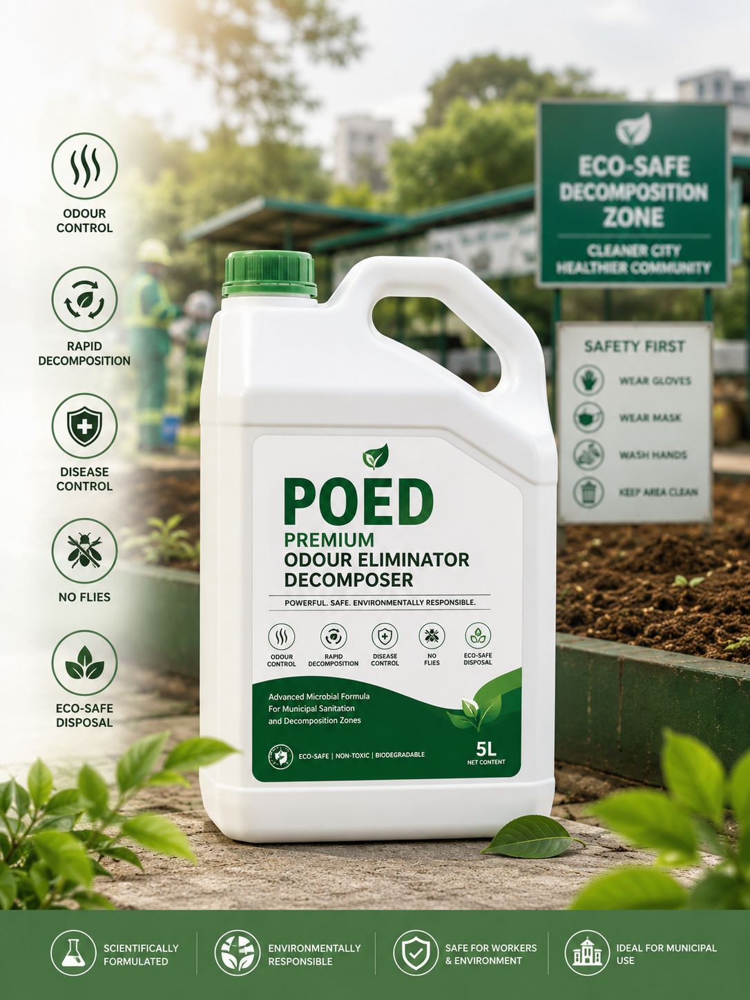 Premium Odour Eliminator Decomposer